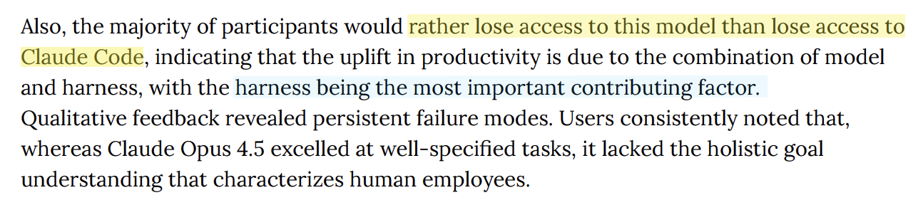Anthropic internal survey: What would you rather lose, Claude Code or Opus 4.5?